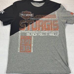 HARLEY-DAVIDSON 2019 BLACK/GRAY T SHIRT